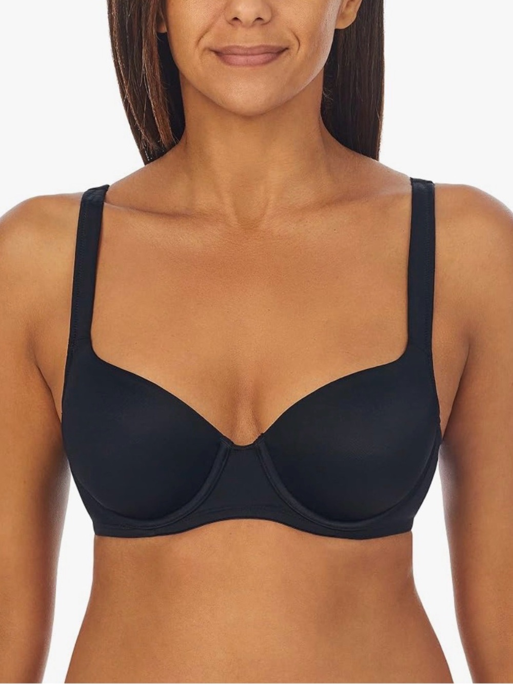 Ellen Tracy black underwire bra